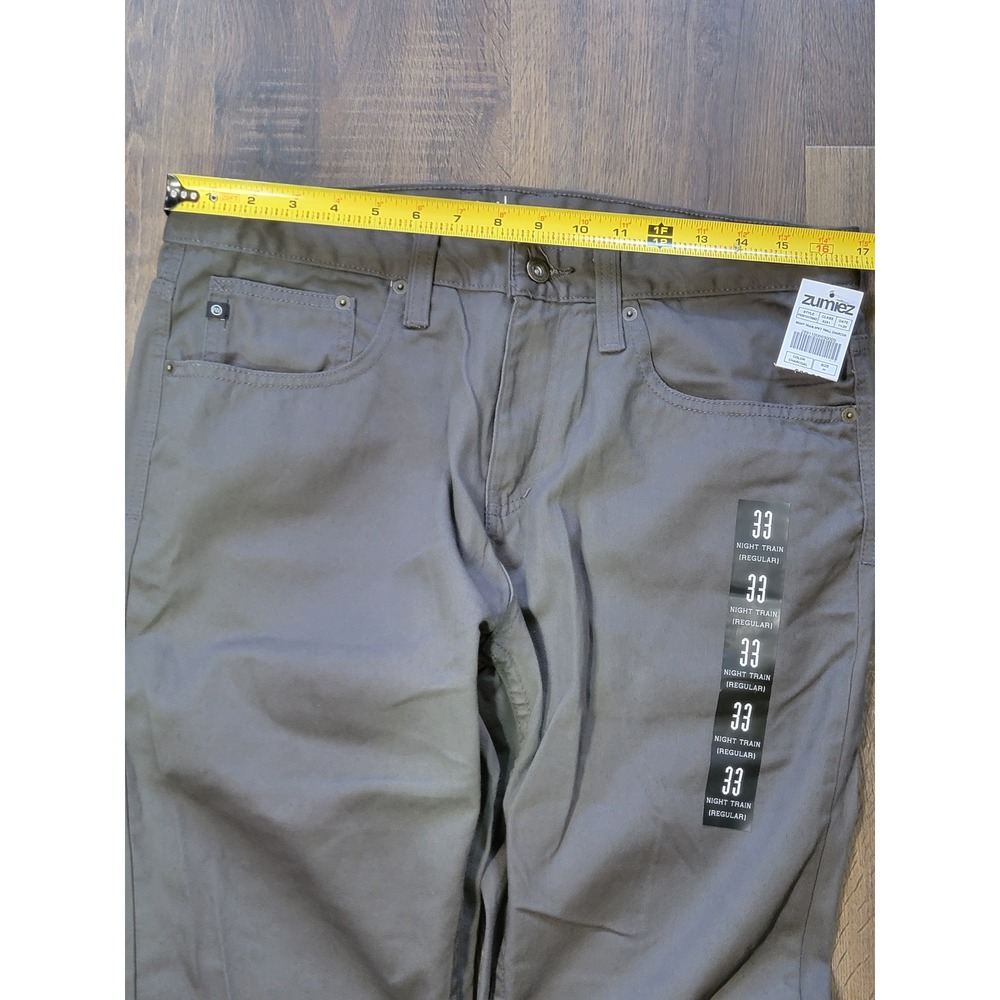 Zumiez Freeworld Night Train Charcoal Twill Pants 33 x 32 New‎ with Tags Men's